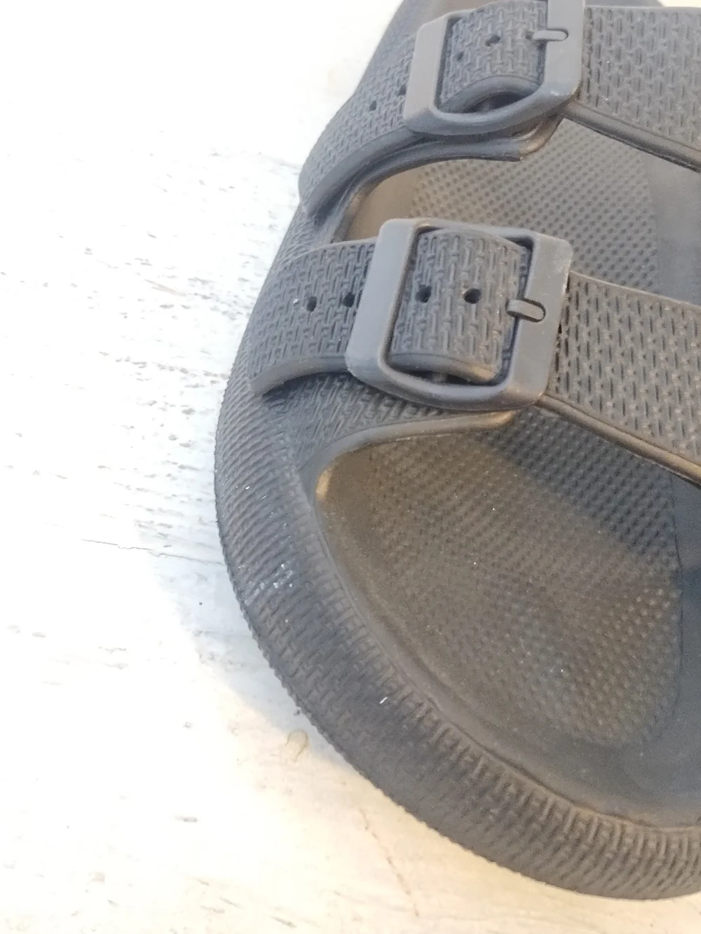 Weweya Cloud Sandals for  Men - Pillow Slippers - Double Buckle Adjusta size 9